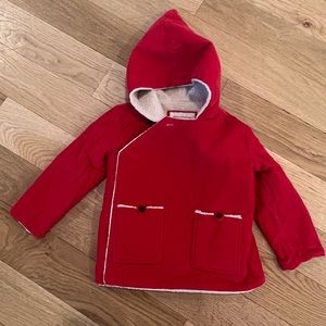 Hanna Andersson - size 90 jacket red corduroy. Like new